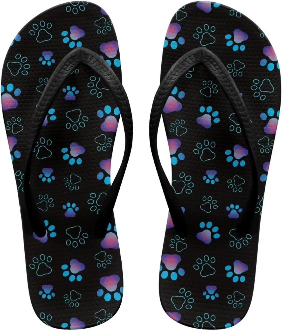 Summer Slides for Women Non Slip EVA Sole Pool Sandals with Shock Resistant Quick-Dry Beach Flip Flops