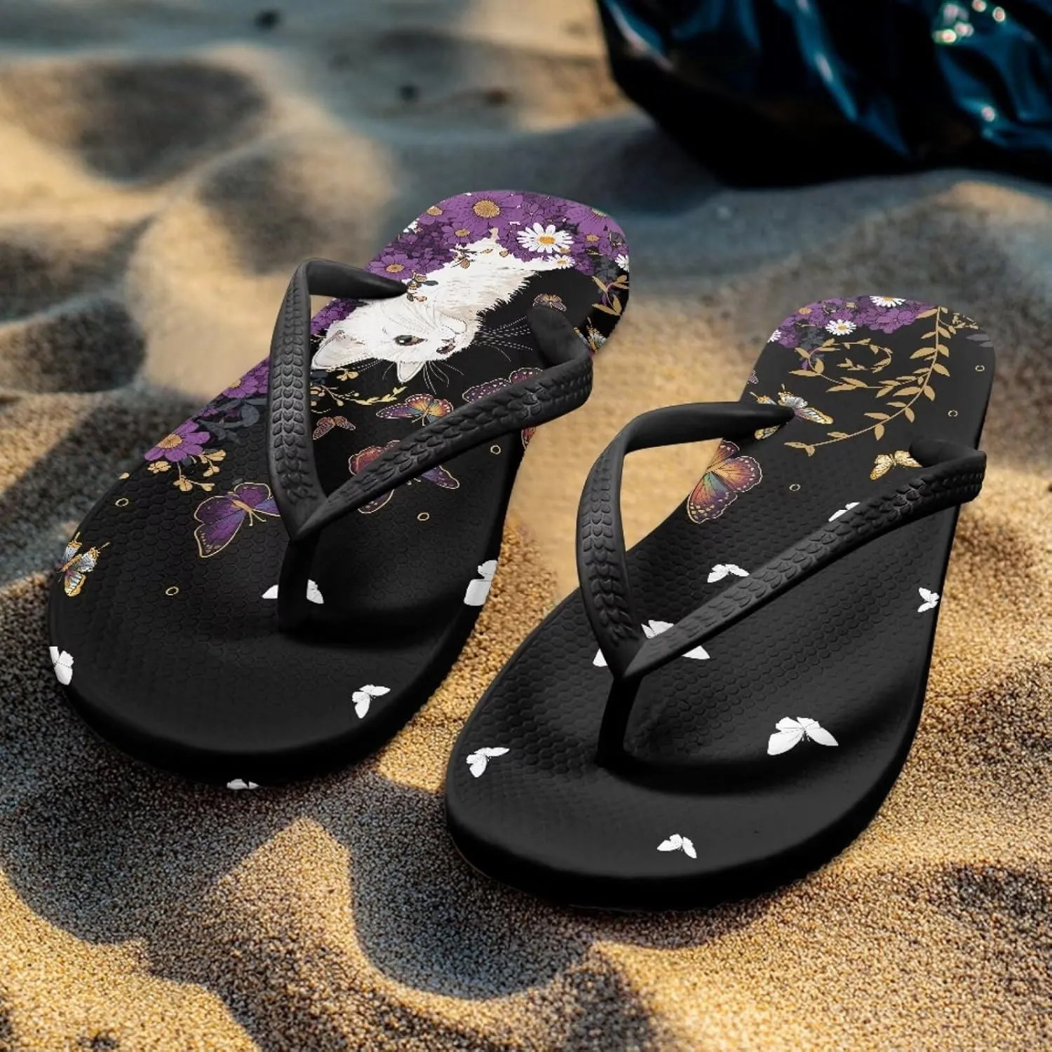 Summer Slides for Women Non Slip EVA Sole Pool Sandals