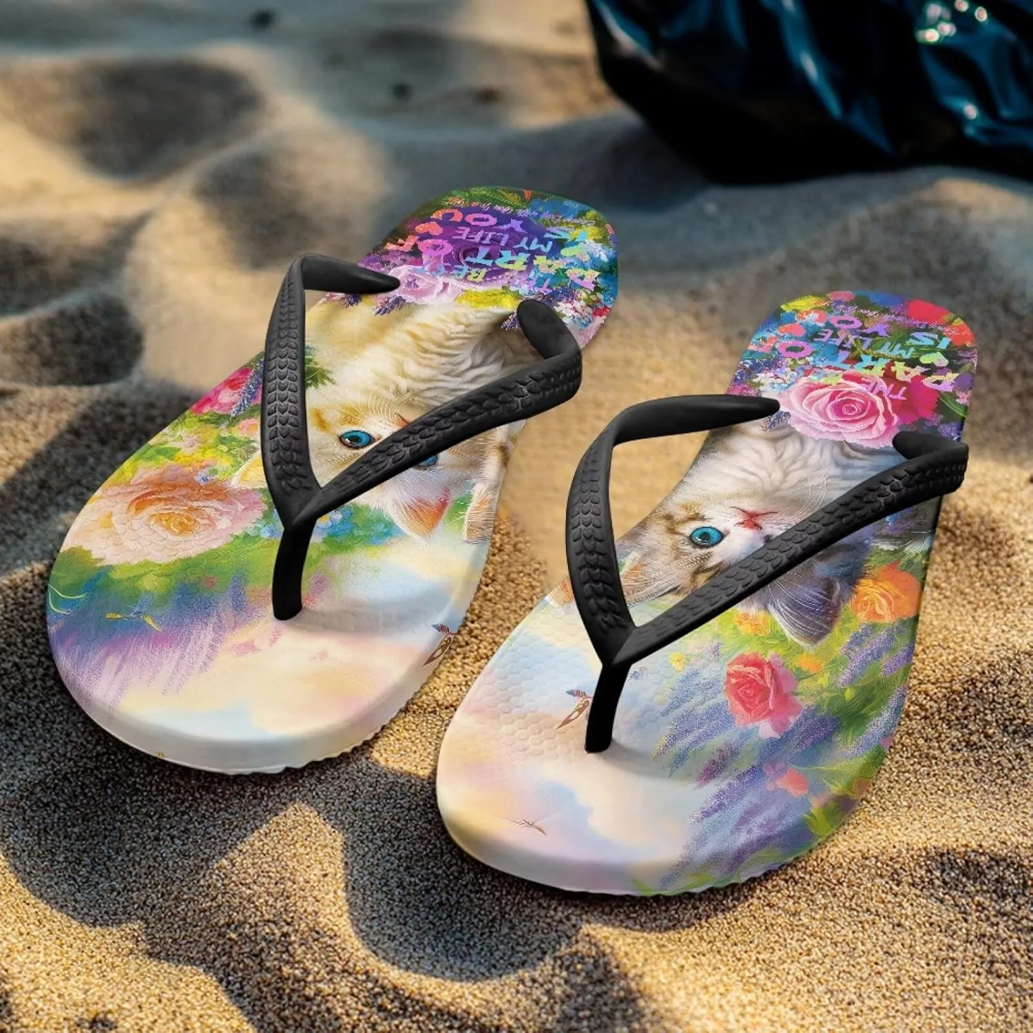 Summer Slides for Women Non Slip EVA Sole Pool Sandals