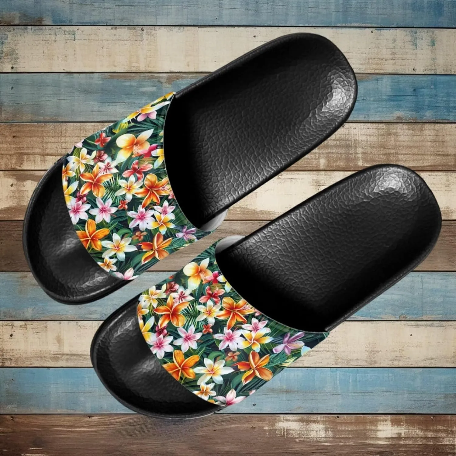 Summer Women Slipper Indoor Outdoor Casual Slippers Non-slip Shower Single Band Open Toe Slide Sandals