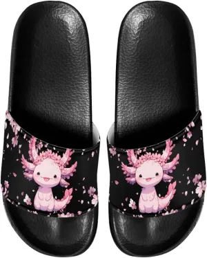 Summer Women Slipper Indoor Outdoor Casual Slippers Non-slip Shower Single Band Open Toe Slide Sandals