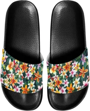 Summer Women Slipper Indoor Outdoor Casual Slippers Non-slip Shower Single Band Open Toe Slide Sandals