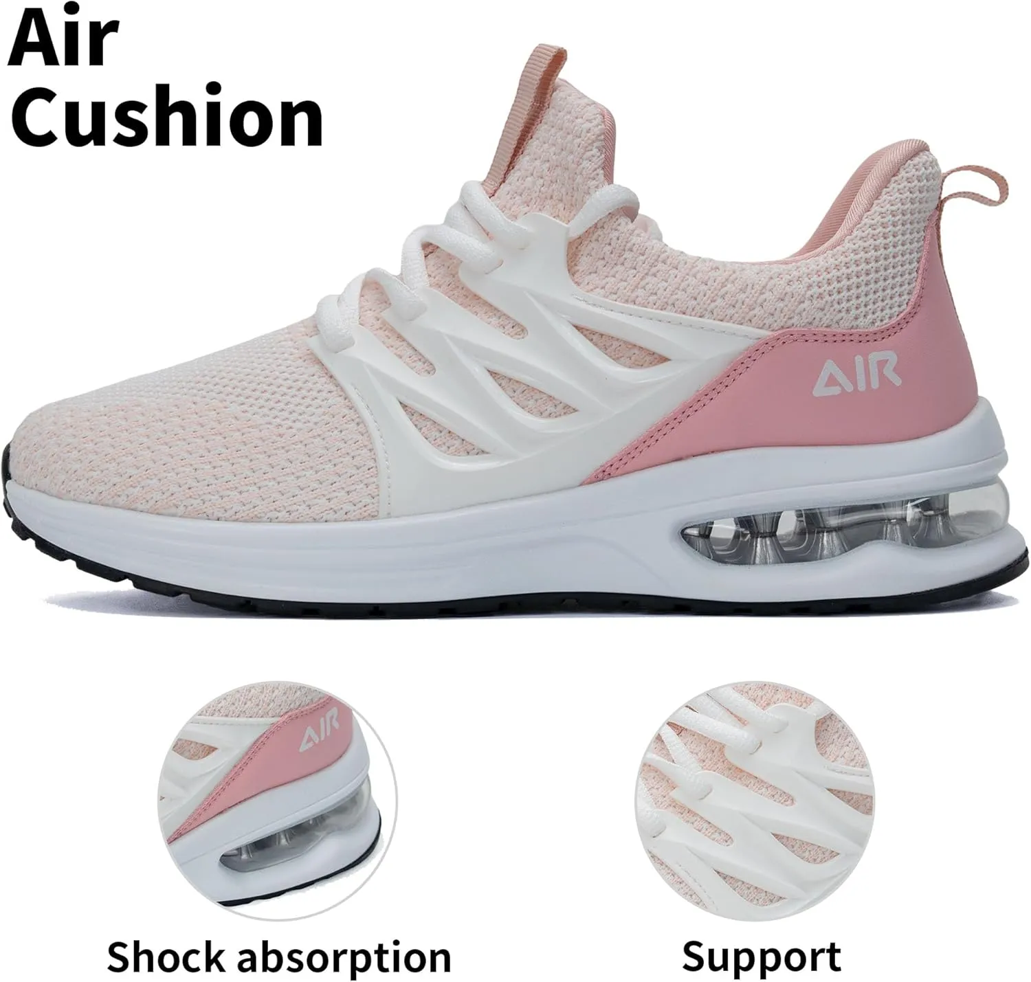 SURRAY Womens Air Tennis Running Shoes Gym Sports Comfortable Breathable Jogging Fashion Sneakers US 5.5-11
