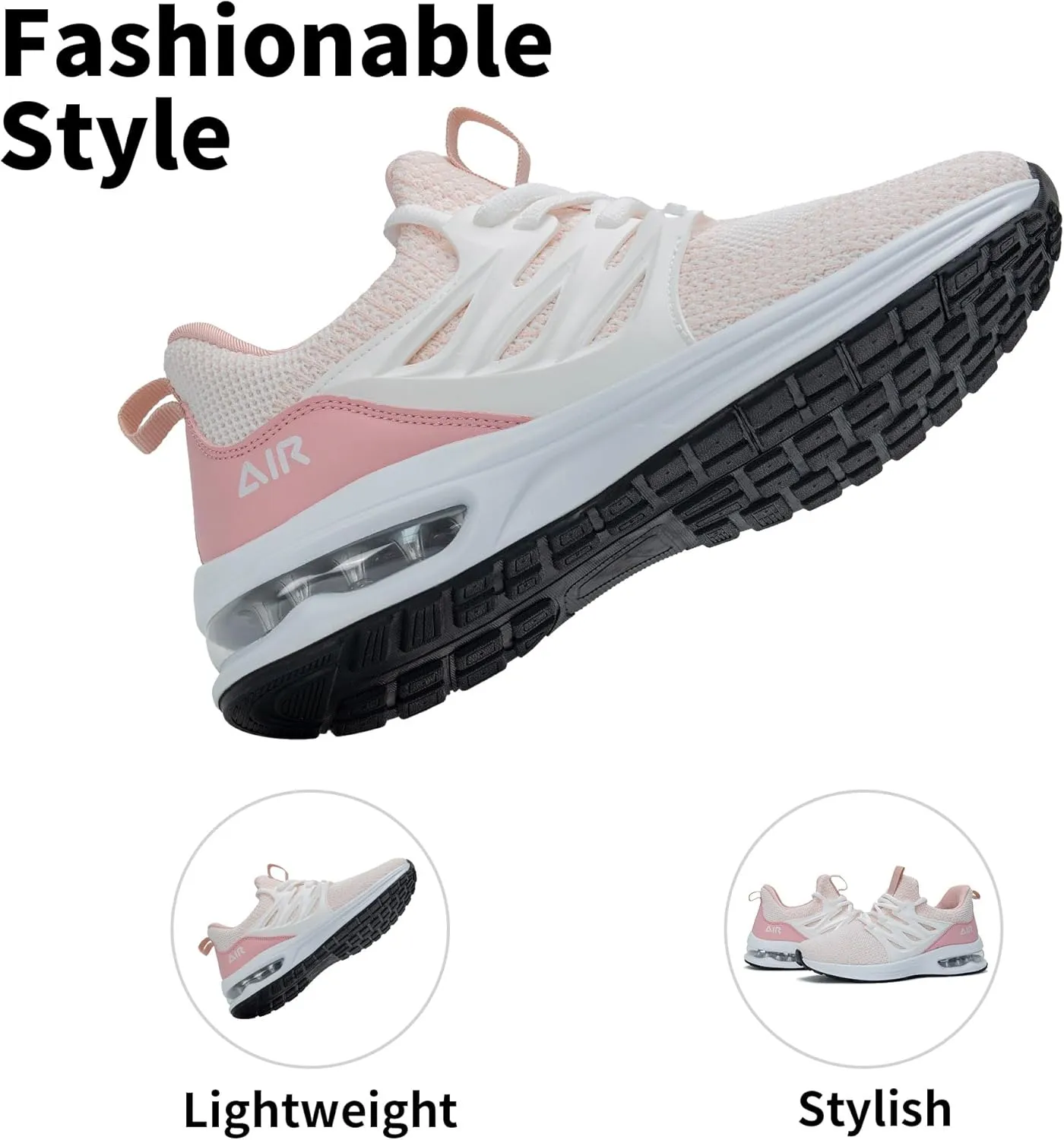 SURRAY Womens Air Tennis Running Shoes Gym Sports Comfortable Breathable Jogging Fashion Sneakers US 5.5-11