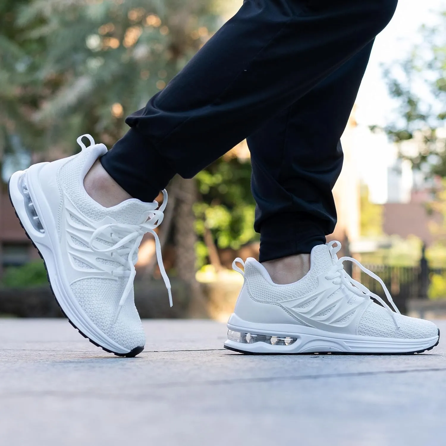 SURRAY Womens Tennis Shoes Slip on Walking Running Sneakers Comfortable Lightweight Gym Sports Workout Footwear US 5.5-11