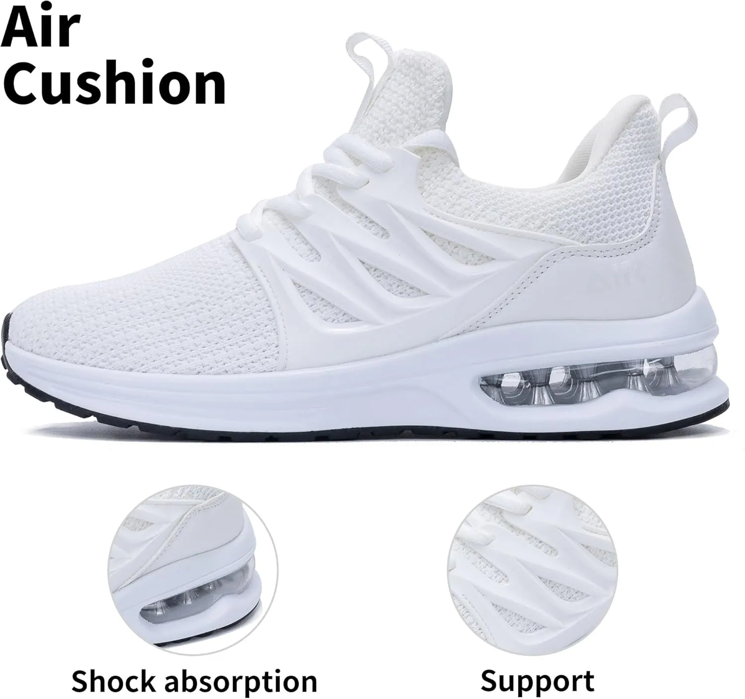 SURRAY Womens Tennis Shoes Slip on Walking Running Sneakers Comfortable Lightweight Gym Sports Workout Footwear US 5.5-11