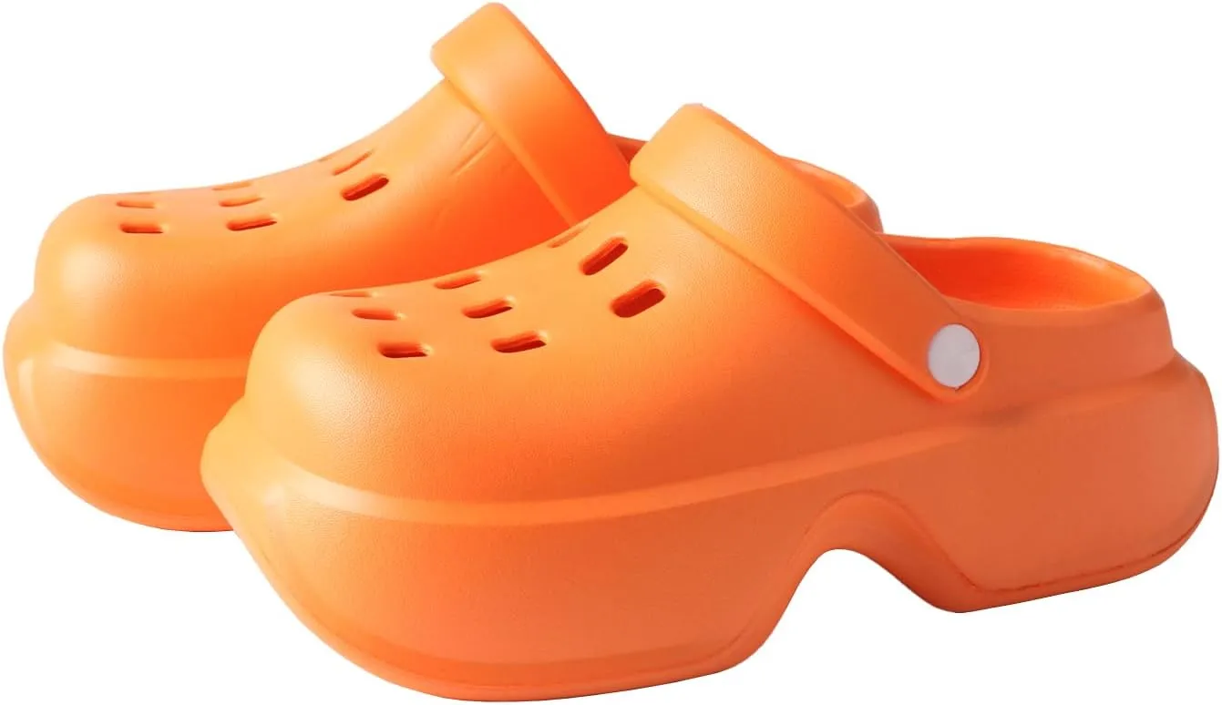 TMA EYES Thick Bottom Women Breathable Garden Comfortable Slip On Beach Sandals Lightweight Slippers Water Shoes