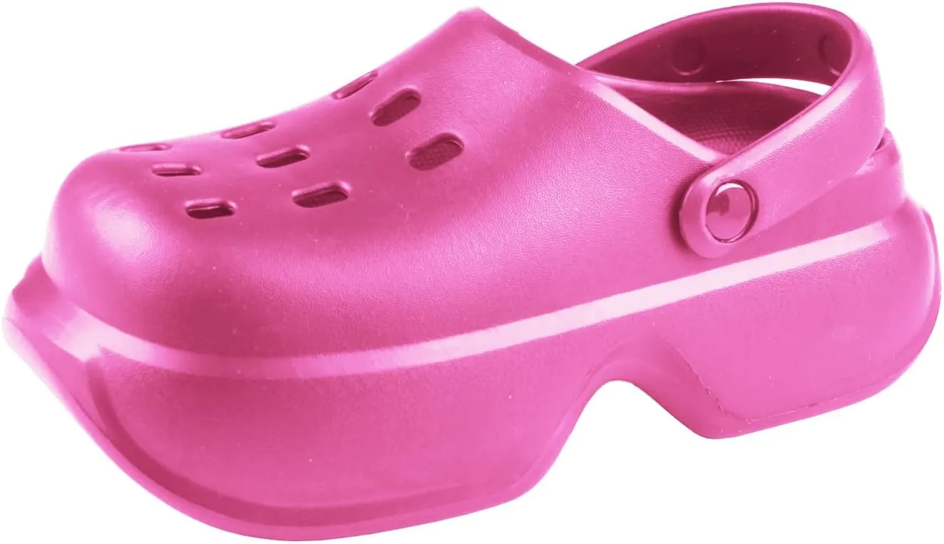 TMA EYES Thick Bottom Women Breathable Garden Comfortable Slip On Beach Sandals Lightweight Slippers Water Shoes