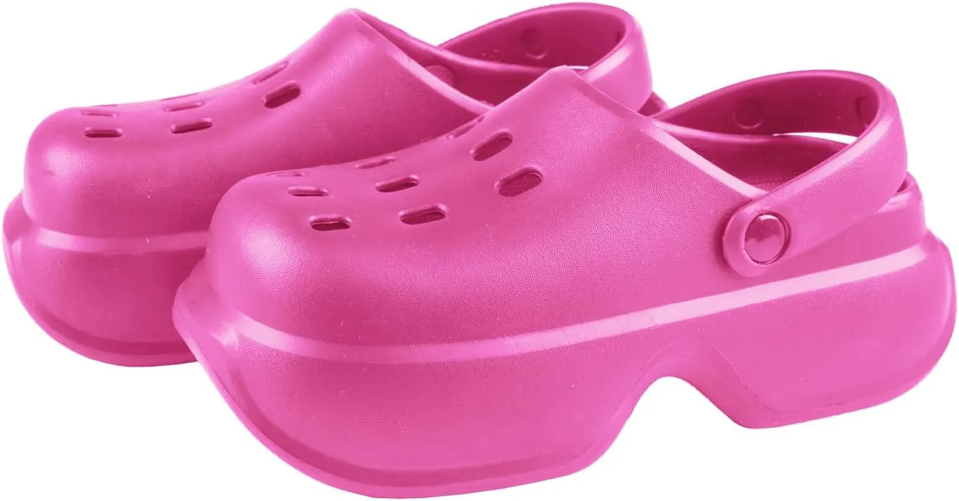 TMA EYES Thick Bottom Women Breathable Garden Comfortable Slip On Beach Sandals Lightweight Slippers Water Shoes