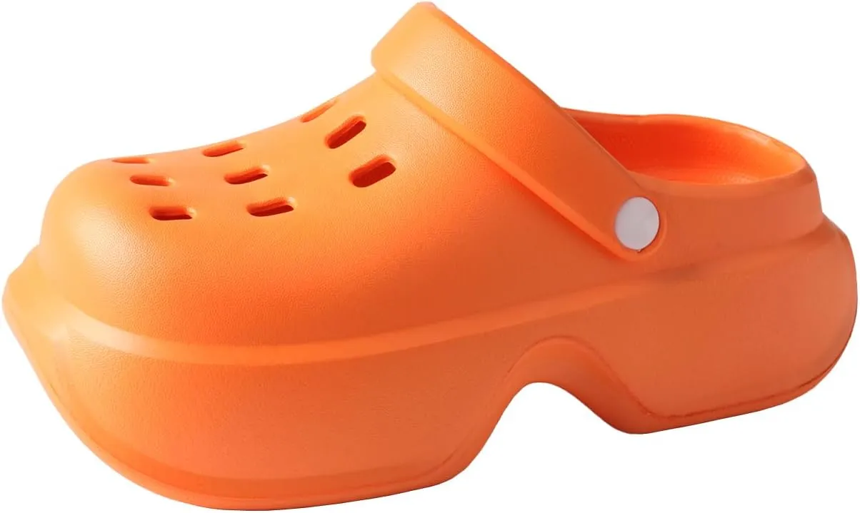 TMA EYES Thick Bottom Women Breathable Garden Comfortable Slip On Beach Sandals Lightweight Slippers Water Shoes