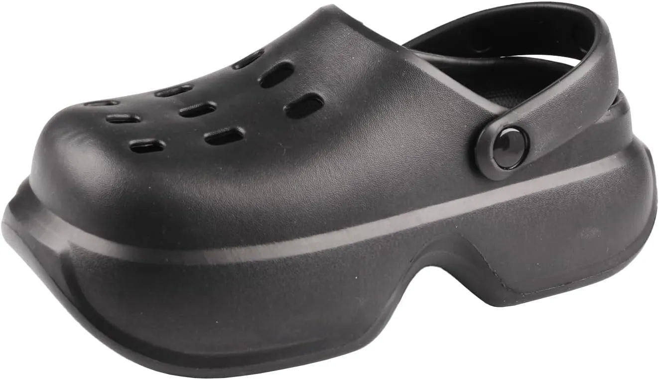 TMA EYES Thick Bottom Women Breathable Garden Comfortable Slip On Beach Sandals Lightweight Slippers Water Shoes