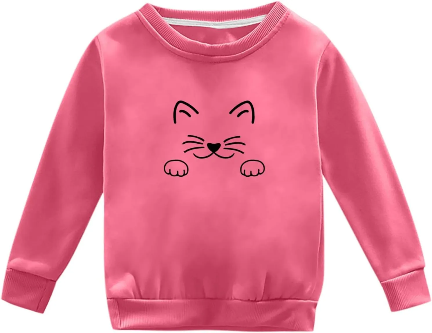 Toddler Baby Christmas Clothes Girl Boy Sweatshirt Long Sleeve Sweaters Crewneck Pullover Tops Kids Fall Winter Outfit