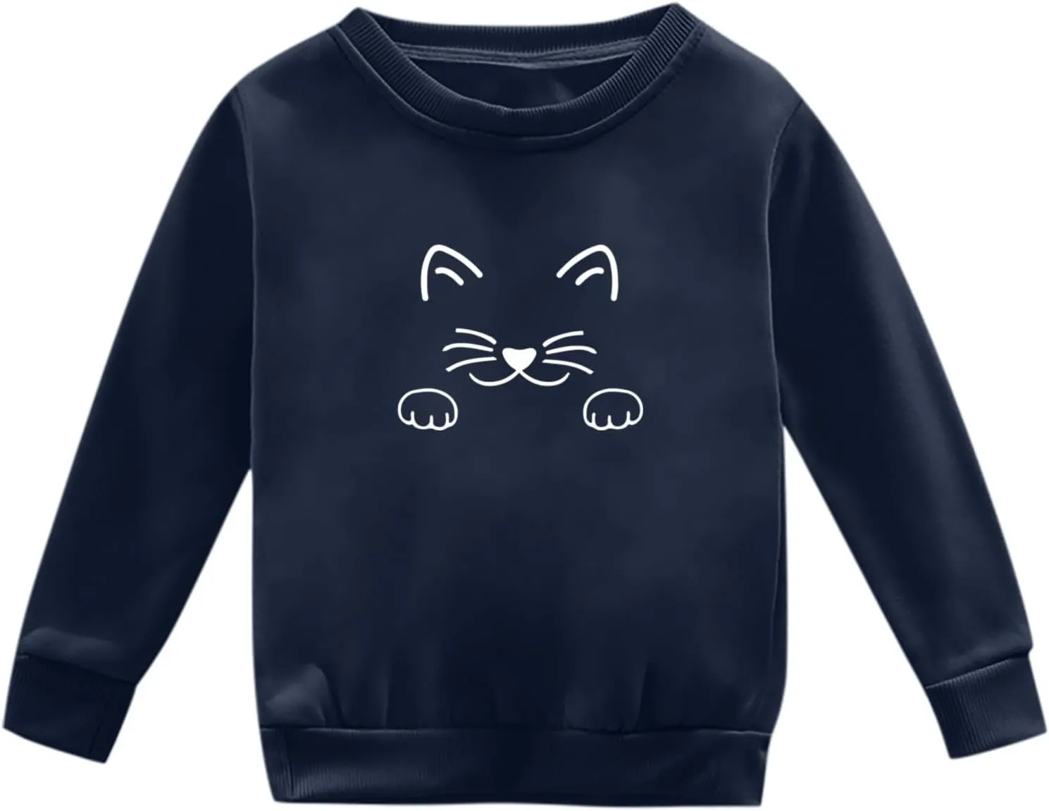 Toddler Baby Christmas Clothes Girl Boy Sweatshirt Long Sleeve Sweaters Crewneck Pullover Tops Kids Fall Winter Outfit