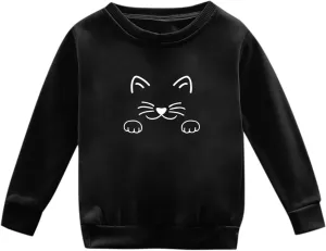 Toddler Baby Christmas Clothes Girl Boy Sweatshirt Long Sleeve Sweaters Crewneck Pullover Tops Kids Fall Winter Outfit