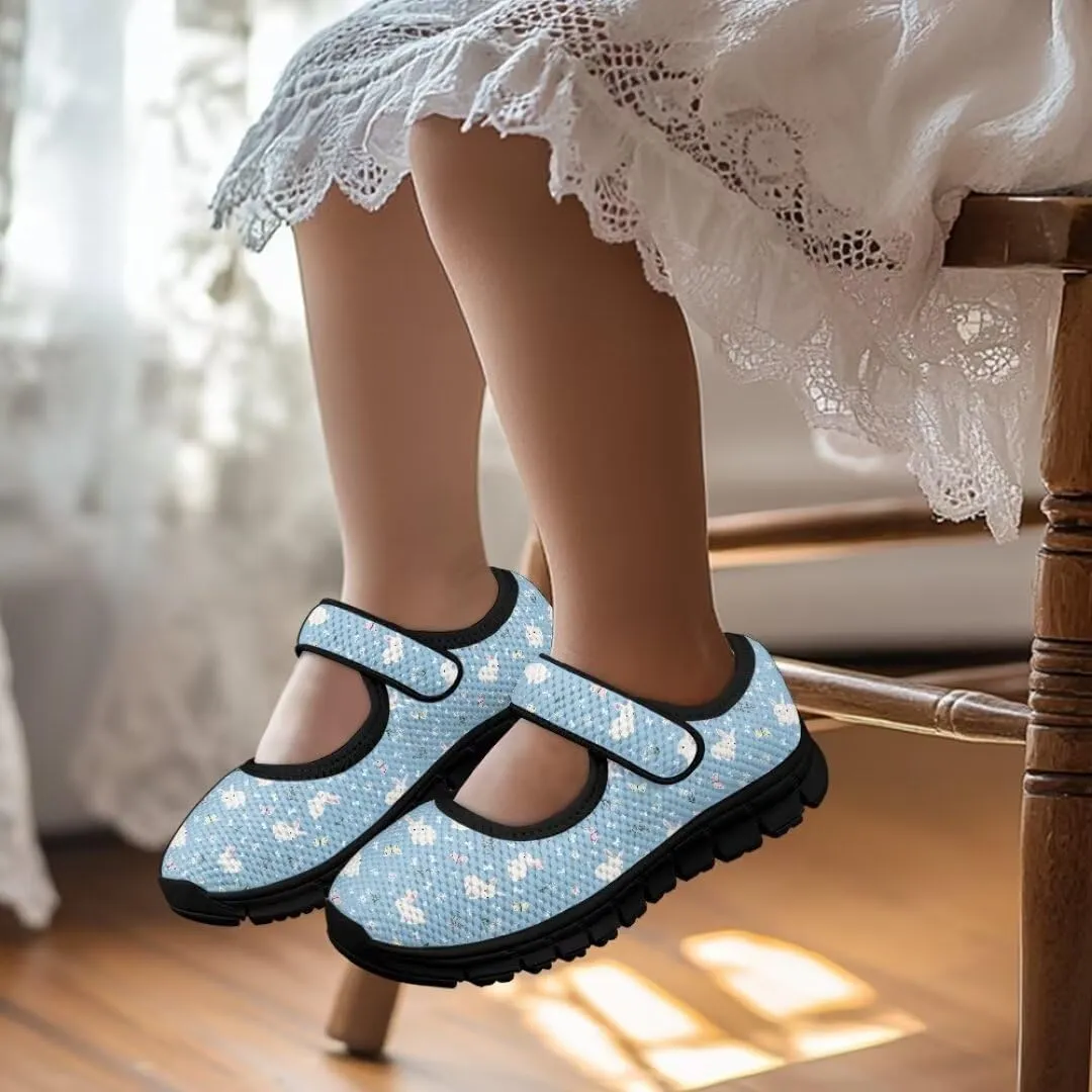 Toddler Little Girl Mary Jane Dress Shoes Ballet Flats School Uniform Shoes for Wedding, Party