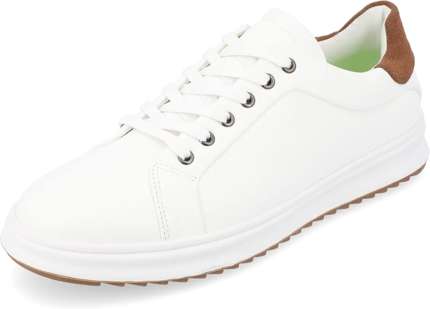 Vance Co. Men's Robby-wht-110 Sneaker