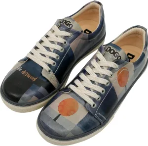 Vegan Leather Sneakers for Women - Handmade and Unique Design Fashion Sneakers for Women