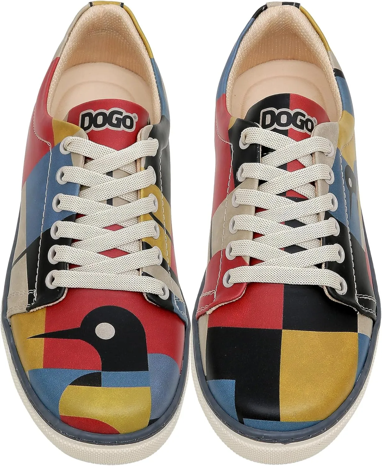 Vegan Leather Sneakers for Women - Handmade and Unique Design Fashion Sneakers for Women