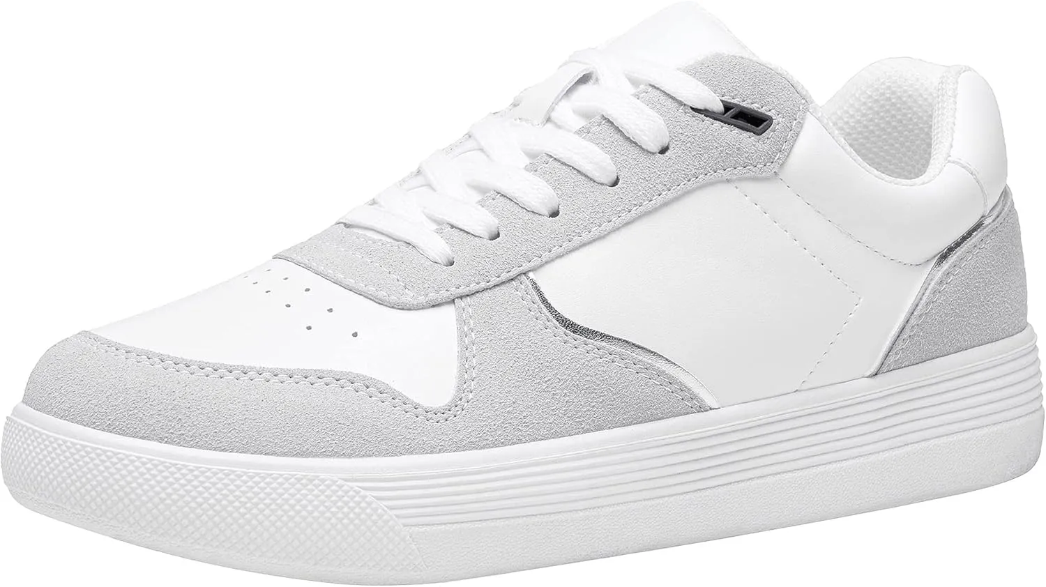 Vepose Women's Fashion Sneakers, Lace up Casual Sneakers with Arch Support, 8001 - Tennis Walking Dress Shoes for Lady
