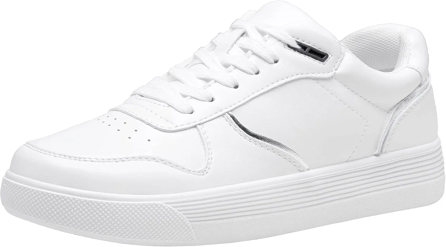 Vepose Women's Fashion Sneakers, Lace up Casual Sneakers with Arch Support, 8001 - Tennis Walking Dress Shoes for Lady