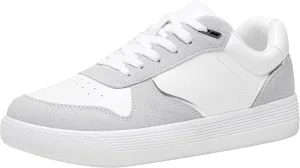 Vepose Women's Fashion Sneakers, Lace up Casual Sneakers with Arch Support, 8001 - Tennis Walking Dress Shoes for Lady