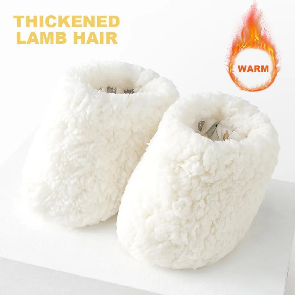 Warm Fur Baby Boots, 2025 New Warm Fur Baby Winter Booties with Drawstring, Upgrade Baby Winter Snow Boots for Infant Baby Winter
