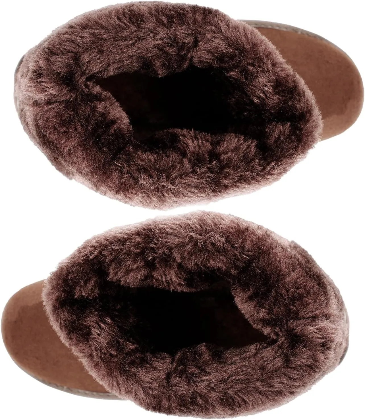 Winter Boots for Women Classic Waterproof Snow Boots Warm Mid-Calf Fur Boot