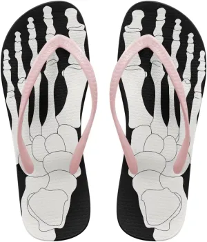 Women Flip Flops Lightweight Casual Flat Flop Soft Cushioning Soles Peep Toe EVA Anti-Slip Sandals for Home Beach Swimming Pool Pink Size 5-9