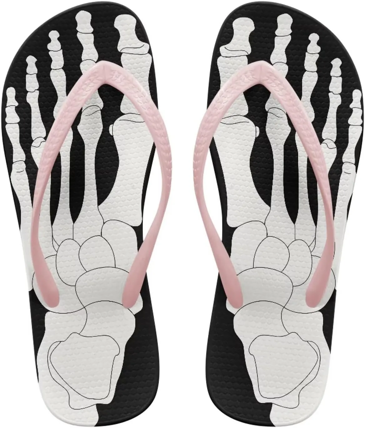 Women Flip Flops Lightweight Casual Flat Flop Soft Cushioning Soles Peep Toe EVA Anti-Slip Sandals for Home Beach Swimming Pool Pink Size 5-9