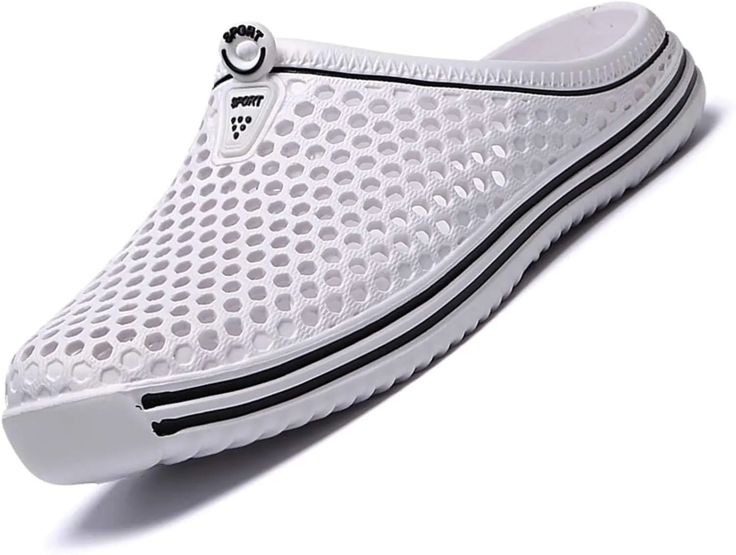 Women Garden Clogs Shoes Unisex Mesh Breathable Slippers Lightweight Summer Beach Sandals Walking Shoes