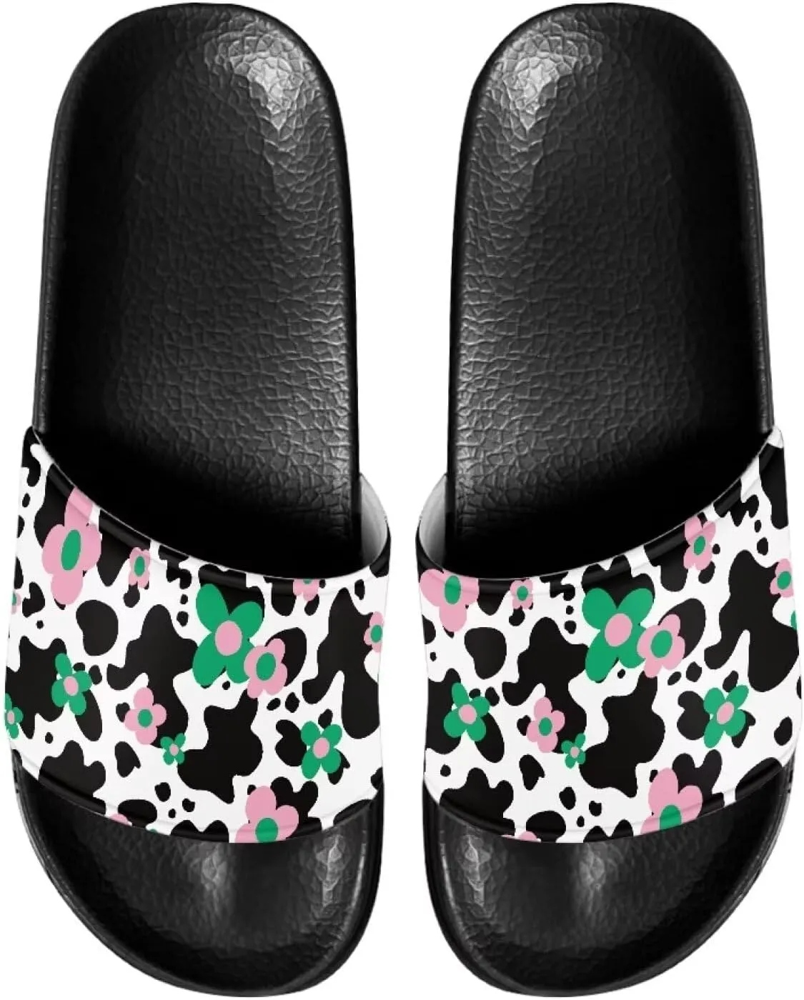 Women Ladies Casual Slides Sandals Summer Holiday Beach Non Skid Slippers Open Toe Shoes