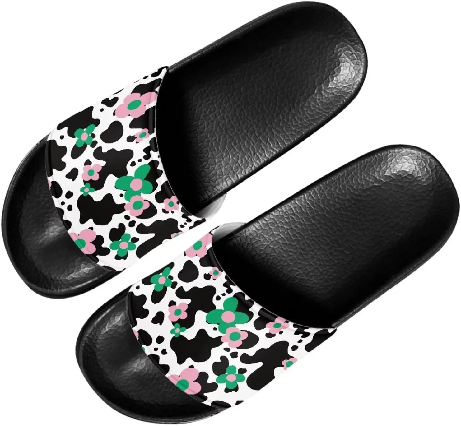 Women Ladies Casual Slides Sandals Summer Holiday Beach Non Skid Slippers Open Toe Shoes
