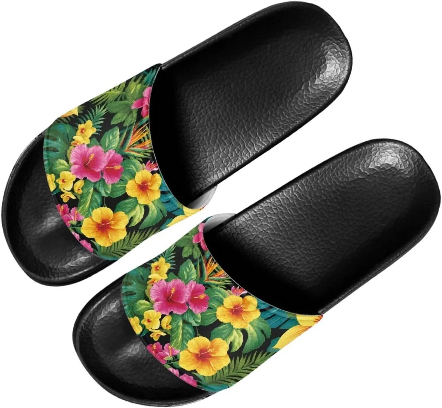 Women Ladies Casual Slides Sandals Summer Holiday Beach Non Skid Slippers Open Toe Shoes