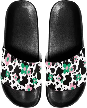 Women Ladies Casual Slides Sandals Summer Holiday Beach Non Skid Slippers Open Toe Shoes