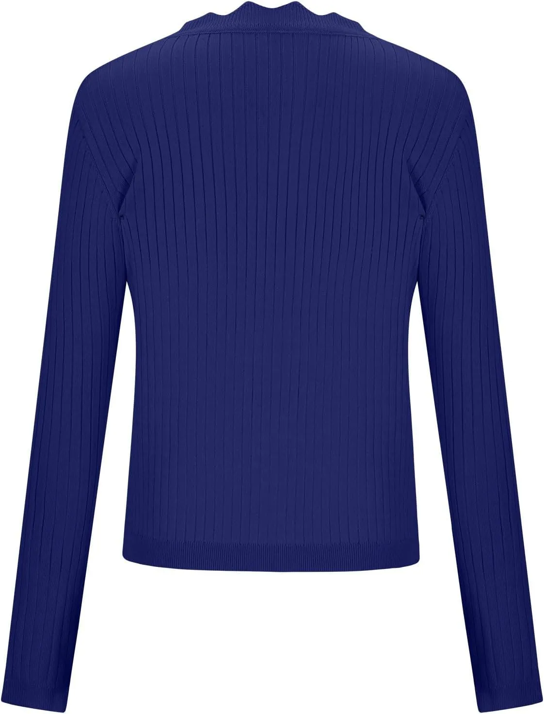 Women Open Front Cropped Cardigans Button Down Loose Casual Sweater Long Sleeve Fall Fashion Classic Sweater