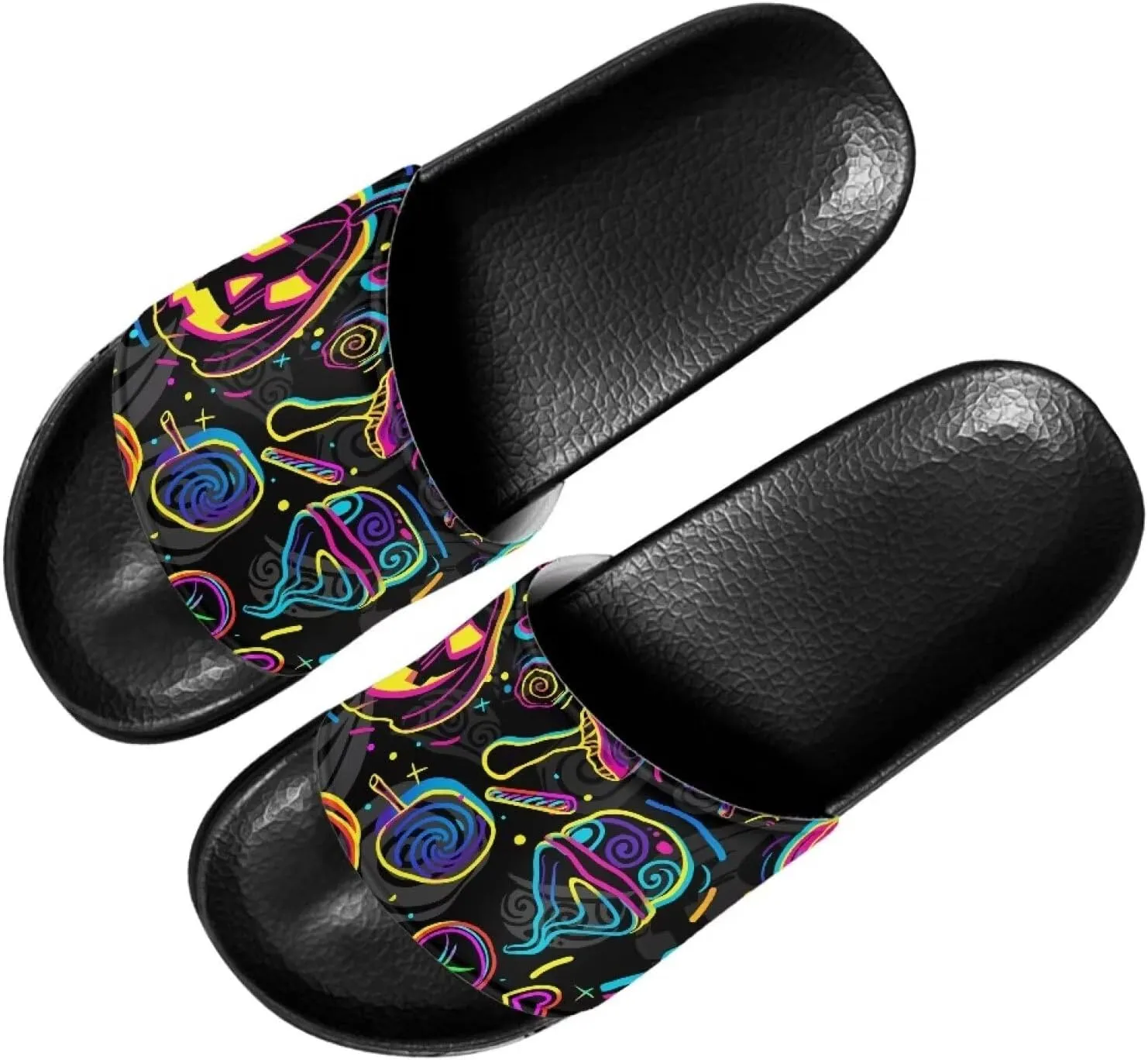 Women Slippers Slide Sandals Non-Slip Open Toe Sandal for Home Beach Casual Footwear