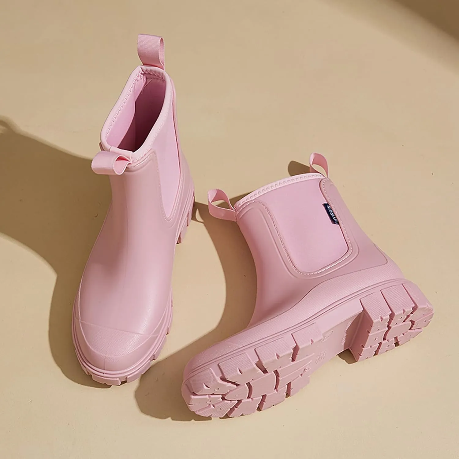 Women’s Ankle Rain Boots Waterproof Lightweight Slip Resistant Fashion Garden Booties