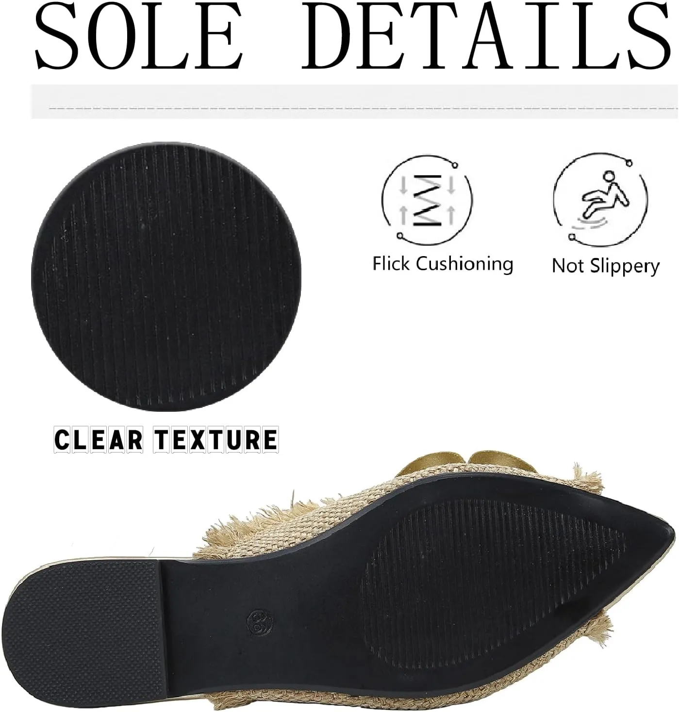 Women's Bow Open Pointed Toe Slides Sandals Fashion Comfortable Slip on Anti-Slip Flat Slippers for Summer Outdoor Party Beach Dress Sandals