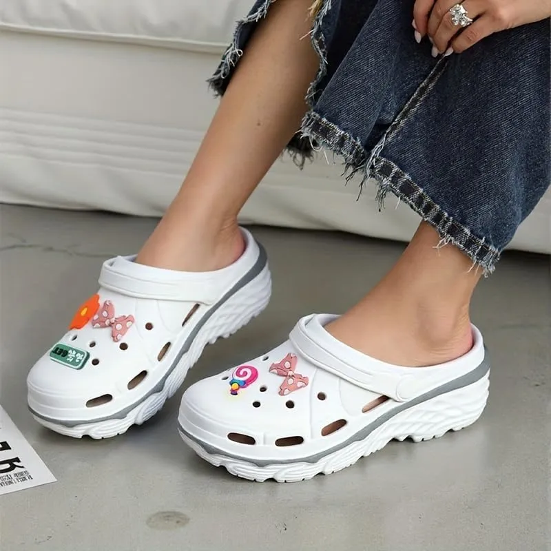 Women's Breathable EVA Sandals - Ultra Lightweight Clogs for Walking, Beach & Outdoor | Slip-On Comfort Shoes All Season