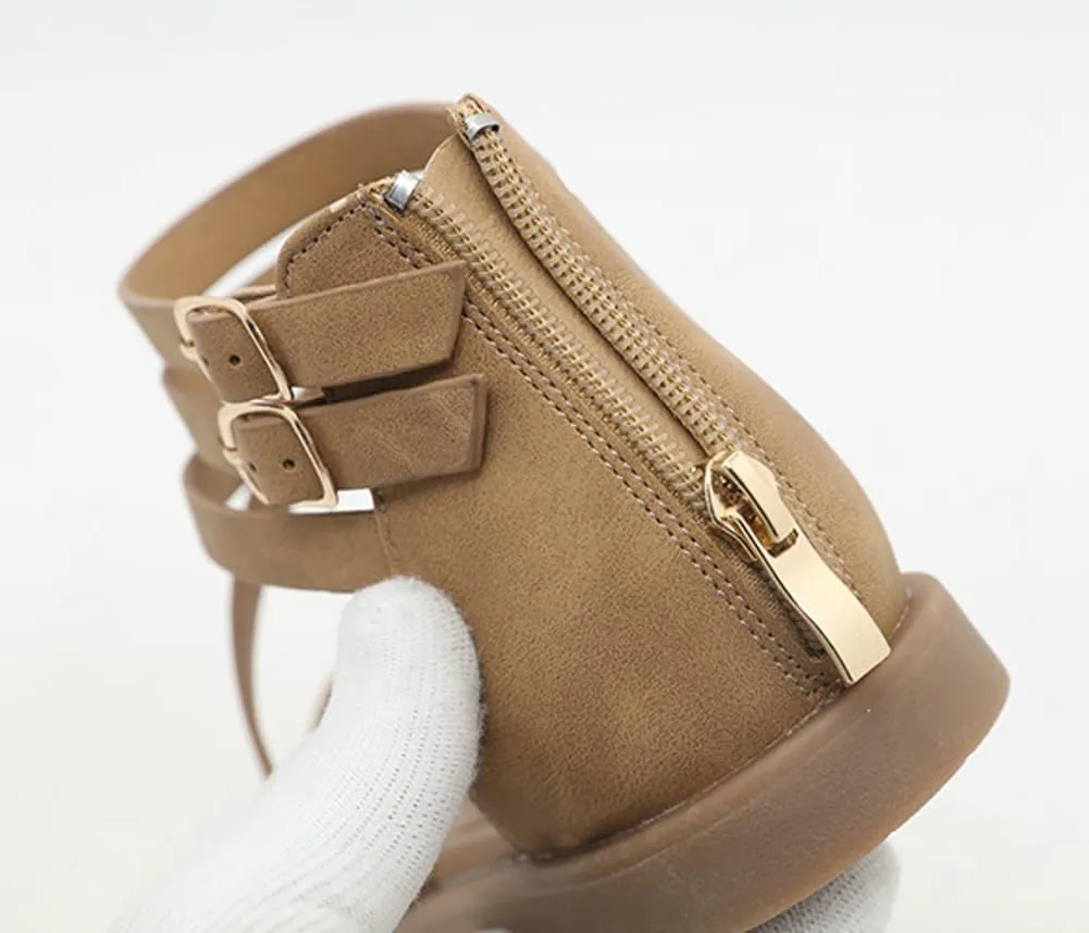 Women's Dressy Gladiator Summer Cross Strappy Sandals Open Toe Comfort Flat Casual Beach Fisherman Thong Sandals for Beach Vacation