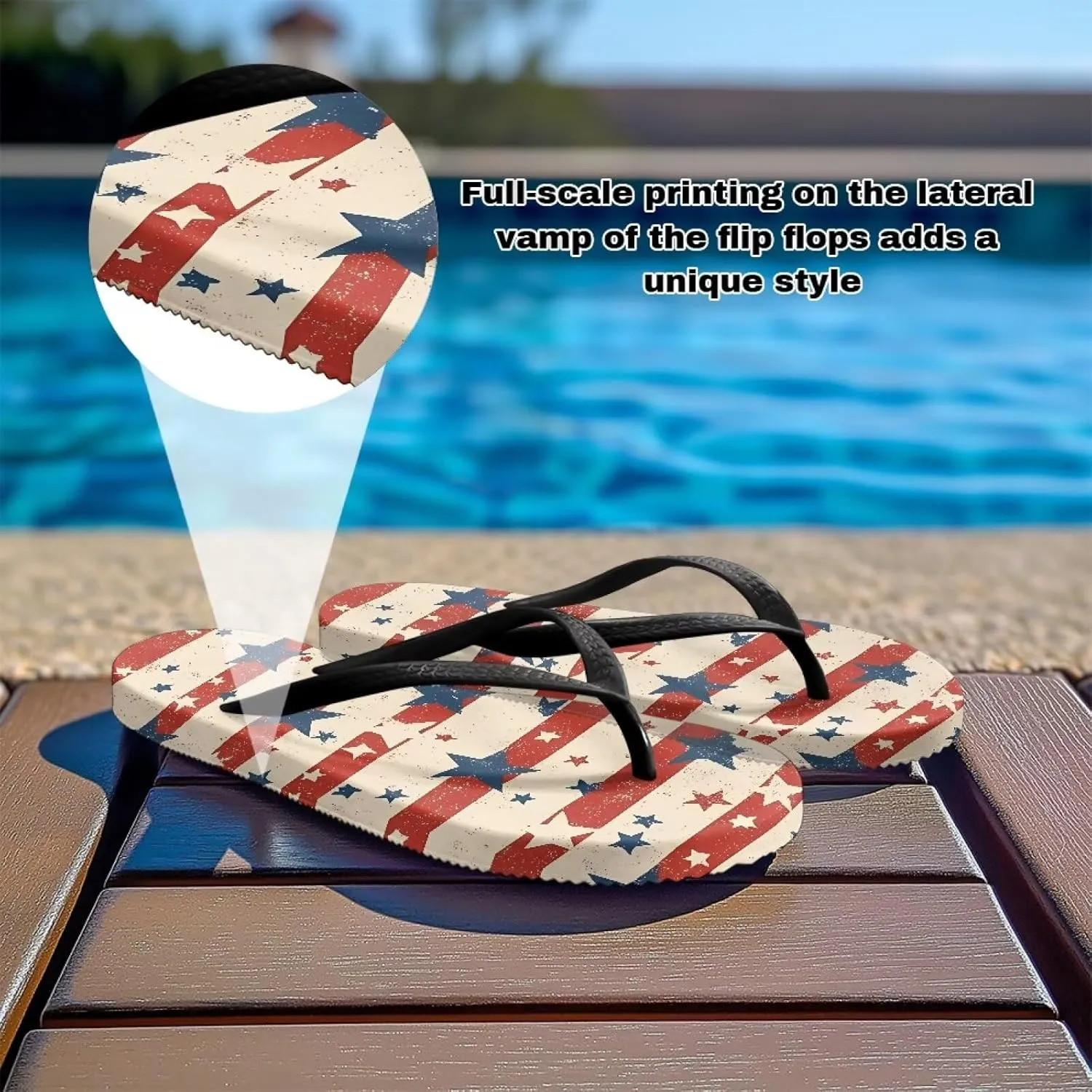 Women'S Flip Flops Comfortable Beach Walking Slippers Bathroom Shower Sandals Can be Worn Indoors and Outdoors With Cushioning Sole Black Size 5-9