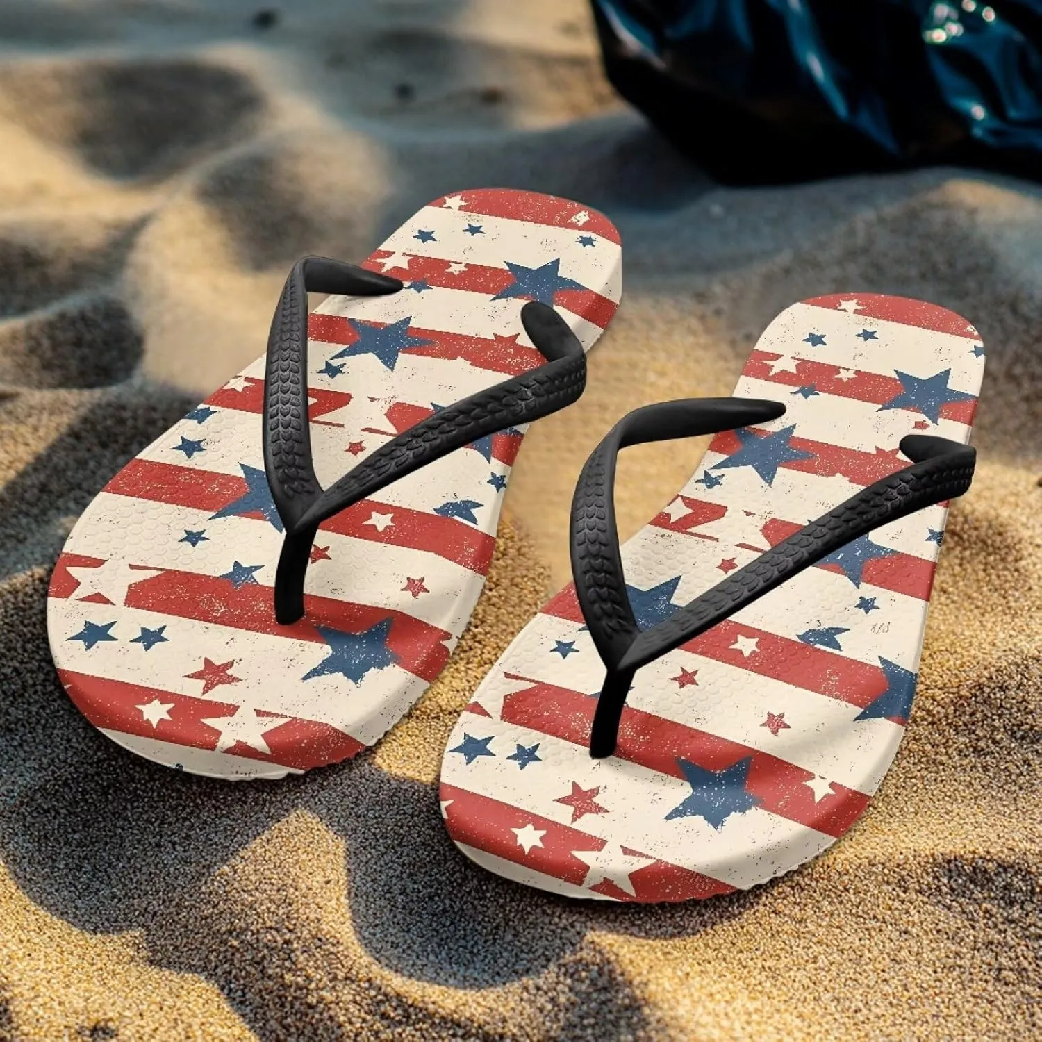 Women'S Flip Flops Comfortable Beach Walking Slippers Bathroom Shower Sandals Can be Worn Indoors and Outdoors With Cushioning Sole Black Size 5-9