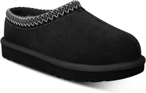 Women's Fuzzy Slippers Platform Mini Boots for Women Comfy House Slippers Slip On Shoes Non-Slip Suede Clogs