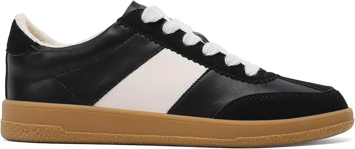 Womens Lace-Up Sneakers Casual Sneakers Comfortable Sneakers Fashion Shoes Casual Platform Ankle Boots