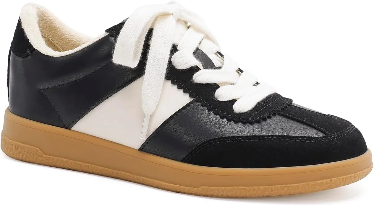 Womens Lace-Up Sneakers Casual Sneakers Comfortable Sneakers Fashion Shoes Casual Platform Ankle Boots