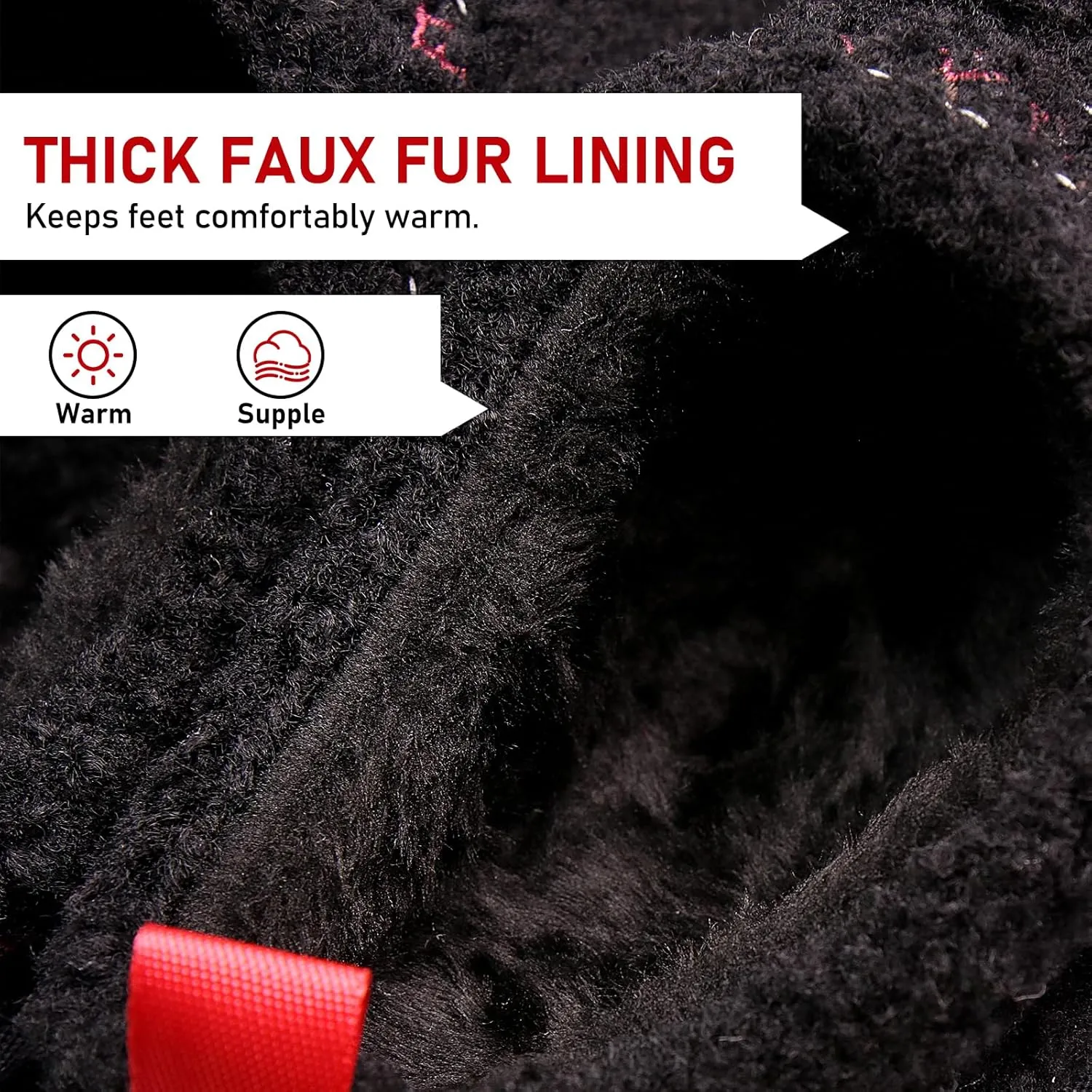 Women's Platform Mini Boots - Cozy Fur-Lined Ankle Boots for Warm and stylish snow boots