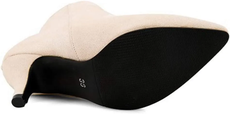 Women's Pointed Toe Dressy Ankle Booties Fashion Bow Kitten Low Heel Comfort Elegant Short Boots