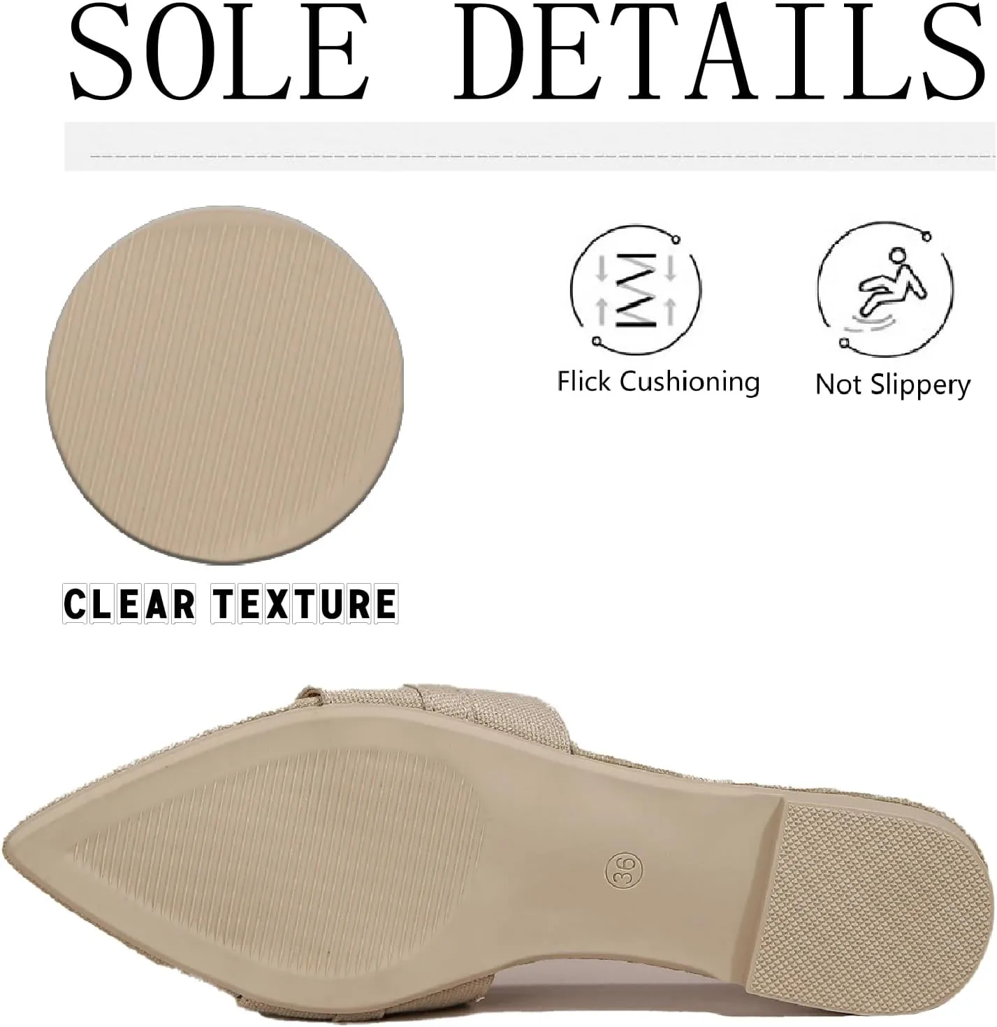 Women's Satin Chain Decor Slides Sandals Fashion Comfortable Leather Open Pointed Toe Slip On Walking Slippers for Daily Pool Party Beach Sandals
