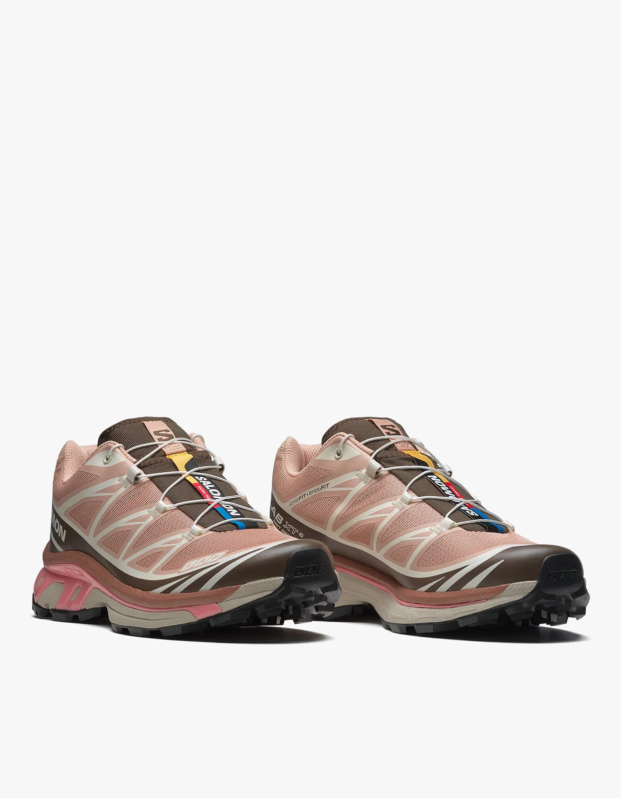 Womens Xt 6 - Mahogany Rose / Earth Brown / Flamingo Pink