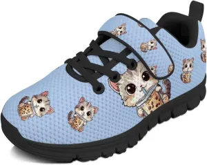 YEXIATODO Slip On Shoes Girls Boys Wide Shoes Kids Shoes No Tie Shoelaces Running Sneakers Slip on Tennis Shoes 11-2.5